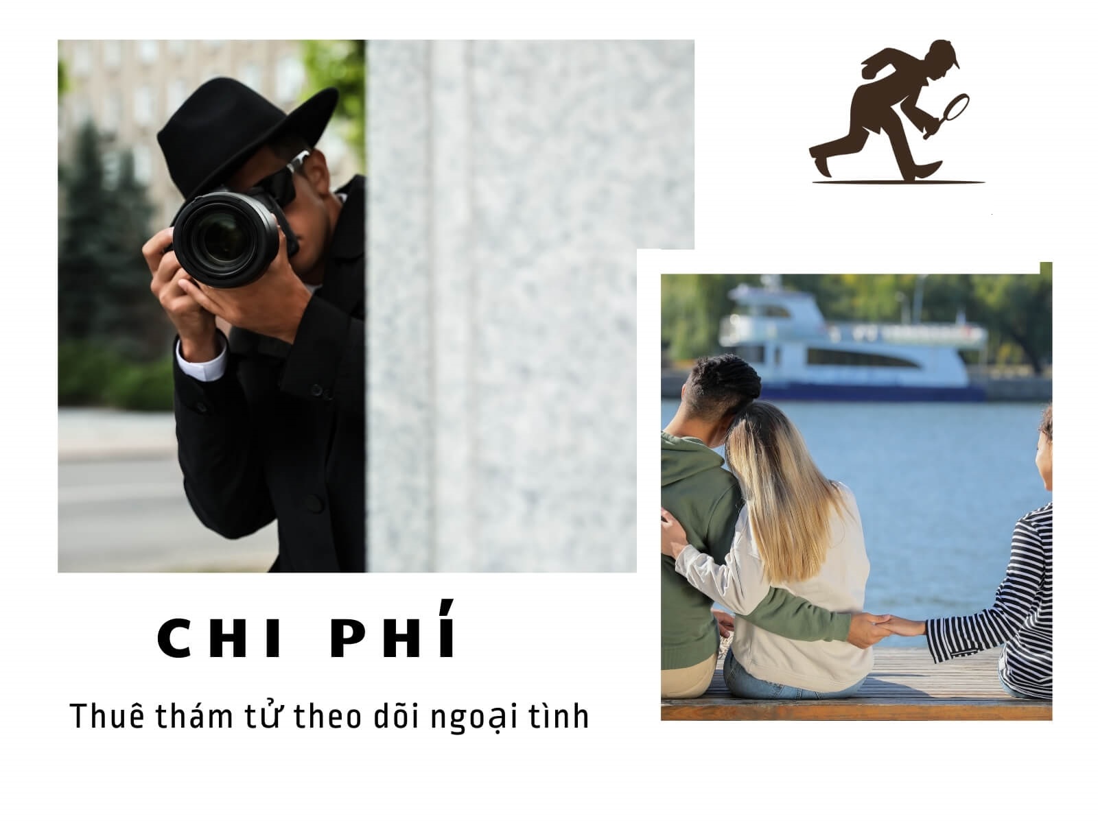 Chi phí thuê thám tử theo dõi chồng ngoại tình là bao nhiêu?