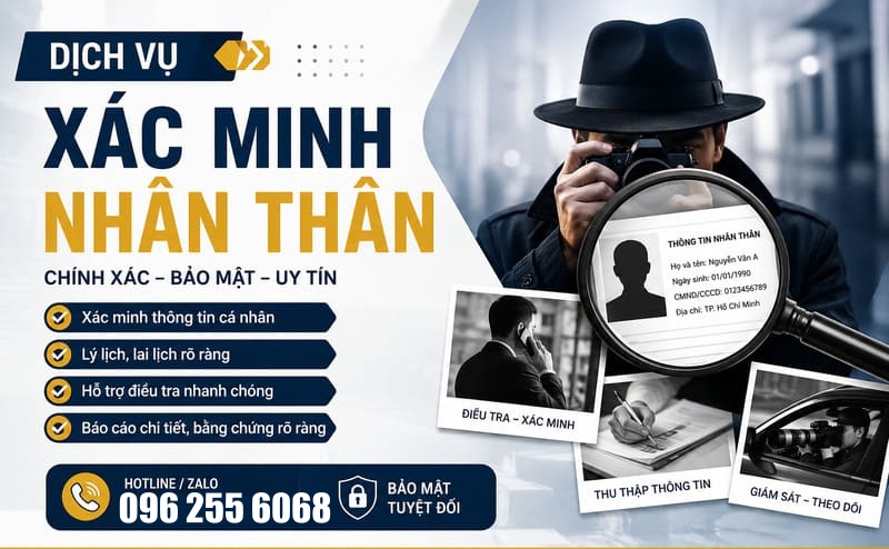 dịch vụ xác minh nhân thân