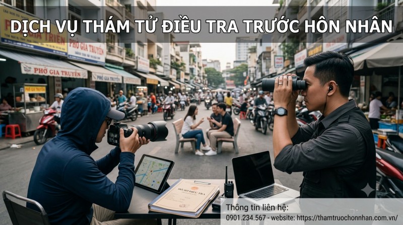 thám tử điều tra trước hôn nhân