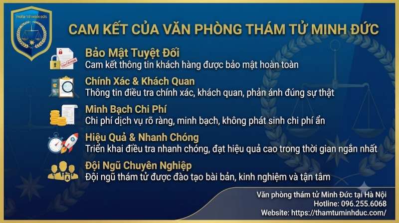 Dịch vụ thám tử điều tra bạo lực gia đình 17 cam kết của văn phòng thám tử minh đức