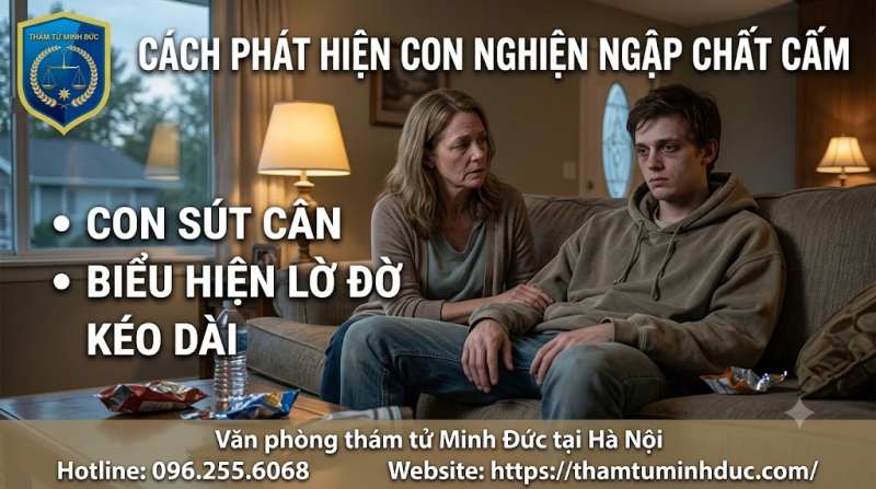 con tụt cân và biểu hiện lờ đờ kéo dài