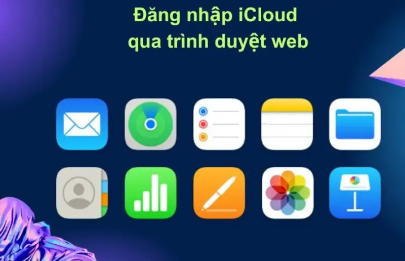 icloud là gì? 5 dang nhap qua trinhhduyet web