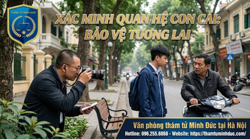 dịch vụ thám tử xác minh mối quan hệ của con cái