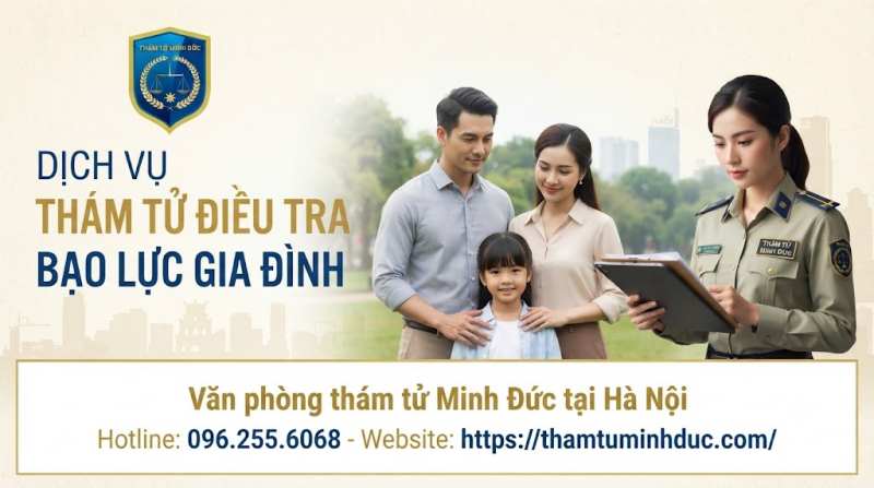 dịch vụ thám tử điều tra bao lực gia đình