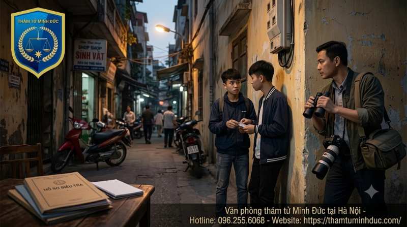điều tra thực hiện theo dõi con cái bí mật