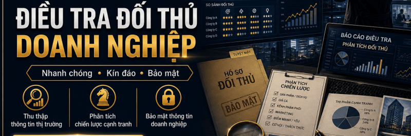 thám tử điều tra đối thủ cạnh tranh 