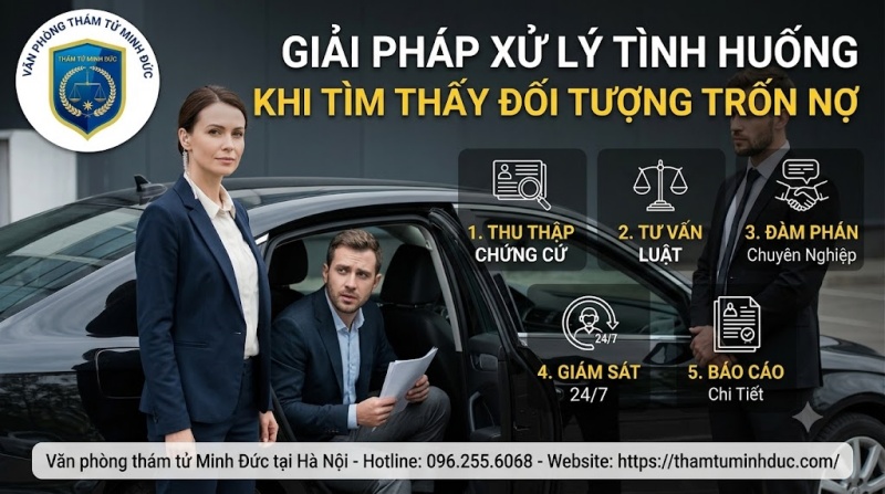 Truy tìm đối tượng trốn nợ 9 giải pháp khi tìm thấy đối tượng