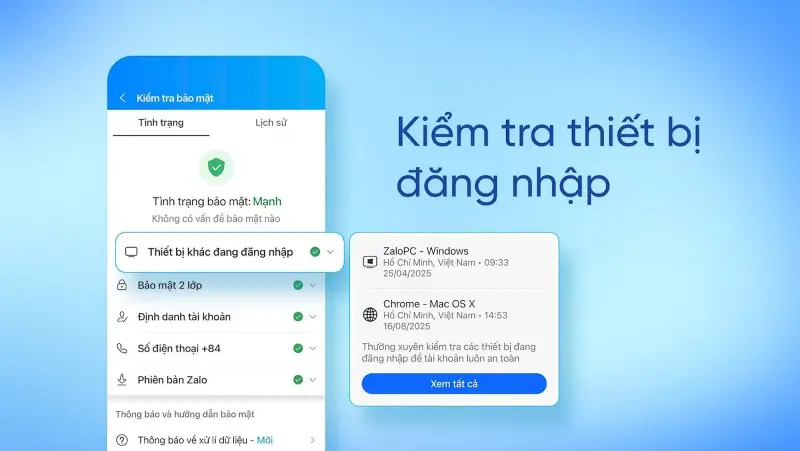 Dịch vụ thám tử xác minh tài khoản zalo 15 ktra thiet bi dang nhap