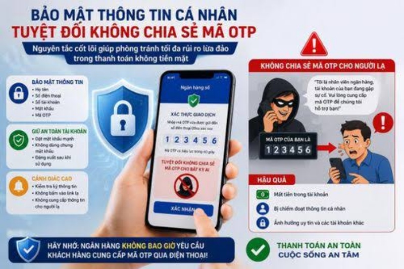 Các hình thức lừa đảo qua mạng 11 otp