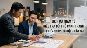 thám tử điều tra đối thủ cạnh tranh
