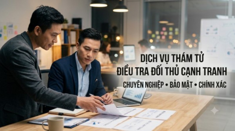 thám tử điều tra đối thủ cạnh tranh