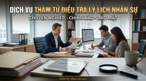 thám tử điều tra lý lịch nhân sự
