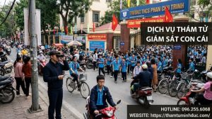 Dịch vụ thám tử giám sát con cái