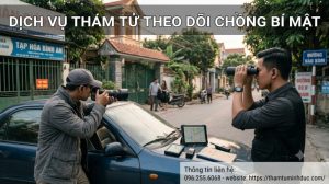 dịch vụ thám tử theo dõi chồng
