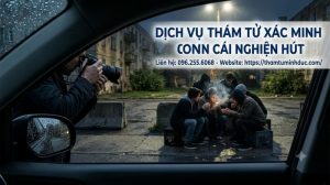 Dịch vụ thám tử theo dõi con nghiện hút