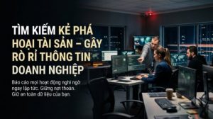 dịch vụ thám tử điều tra trộm cắp công ty