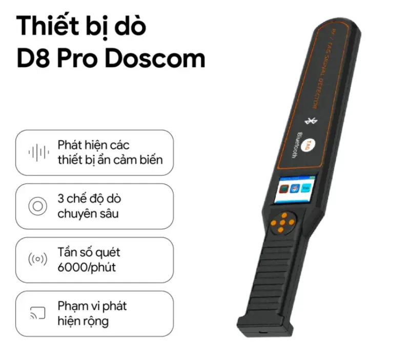 Dò tìm thiết bị nghe lén 12 thiet bi do song