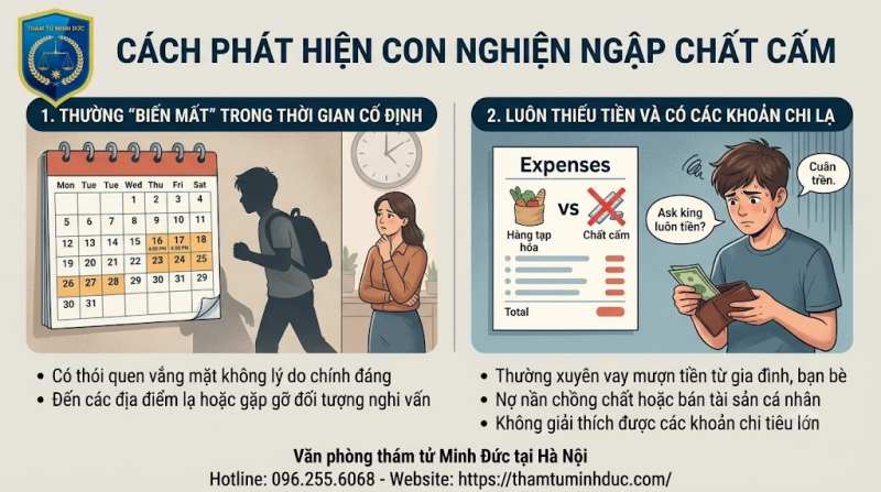 thường biến mất vào thời gian cố định và luôn thiếu tiền