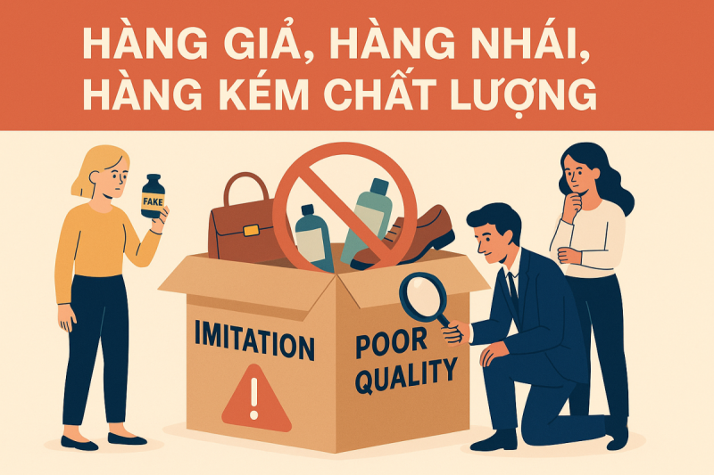 Dịch vụ thám tử điều tra hàng giả 9 tiếp nhận thông tin hàng giả, hàng nhái