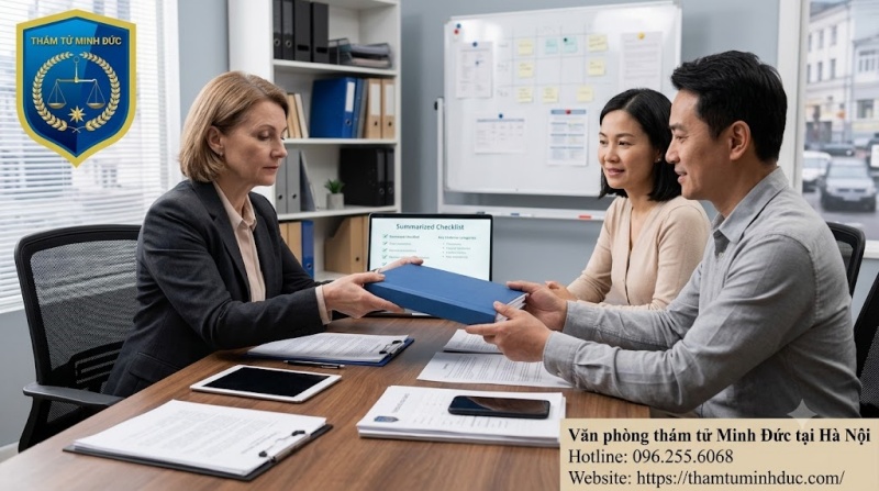 tổng hợp chứng cứ bàn giao cho phụ huynh