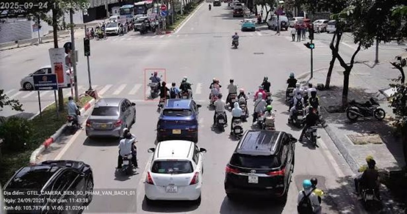 Cách tìm chủ xe máy qua biển số 7 camera giao thong