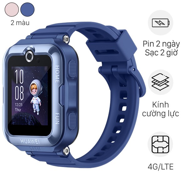 Thiết bị định vị trẻ em 6 đồng hồ huawei kids 4