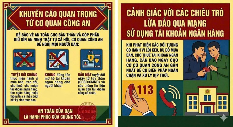 Tội mua bán tài khoản ngân hàng 7 khuyến cáo về hành vi mua bán tài khoản ngân hàng
