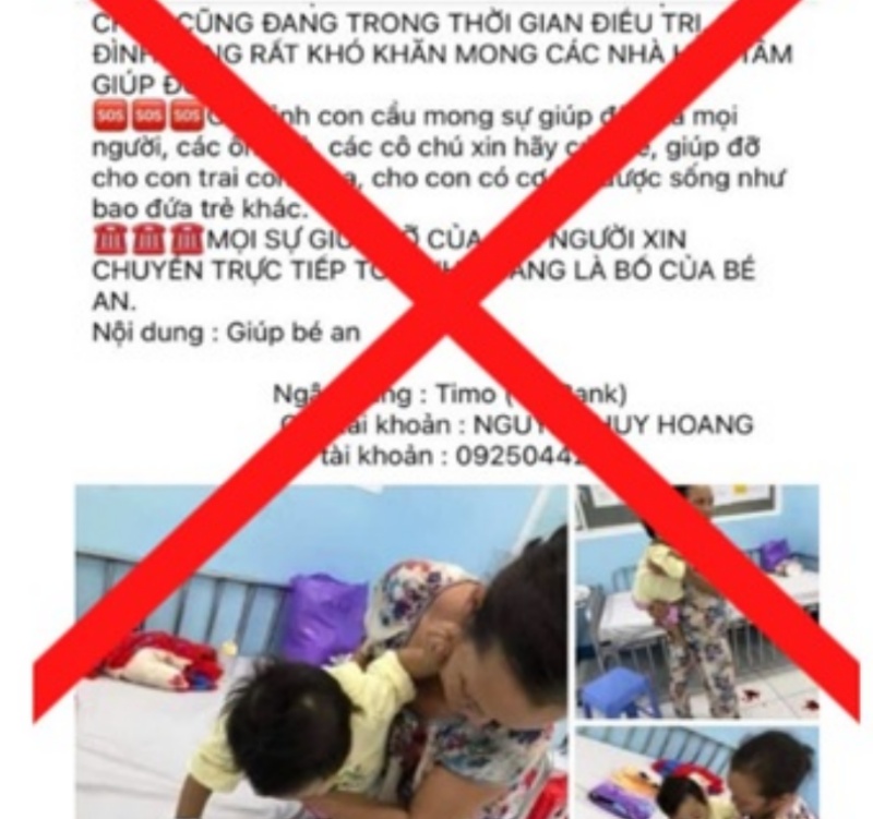 chạy quảng cáo lan truyền hình ảnh giả mạo