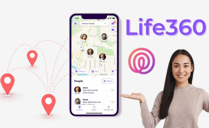 Cách định vị điện thoại Samsung 4 ứng dụng life 360
