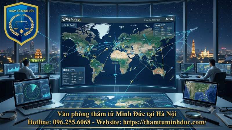 Theo dõi chuyến bay trực tuyến 8 Airnav Radar