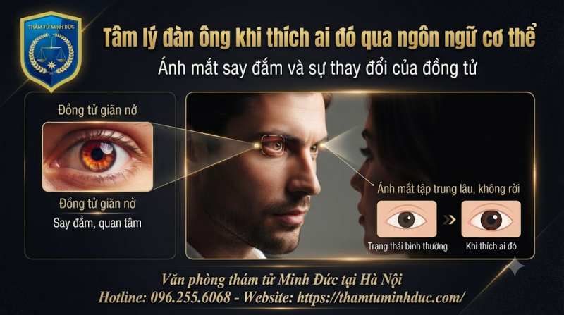 Tâm Lý Đàn Ông Khi Thích Ai Đó Qua Biểu Hiện - Tâm Sinh Lý Và Bề Ngoài 1 ánh mắt say đắm