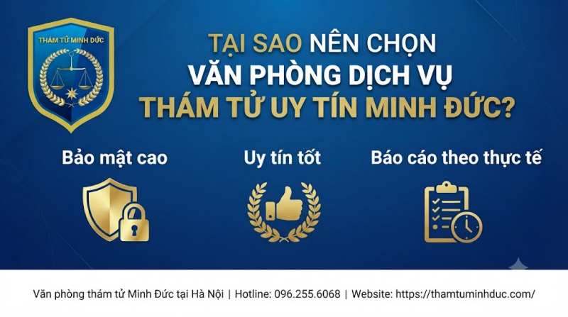 Dịch vụ thám tử Hà Nội 43 bảo mật cao uy tín tốt