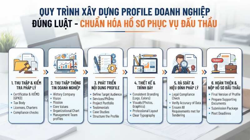 Hồ sơ năng lực là gì 11 chuẩn hóa hồ sơ phục vụ đấu thầu