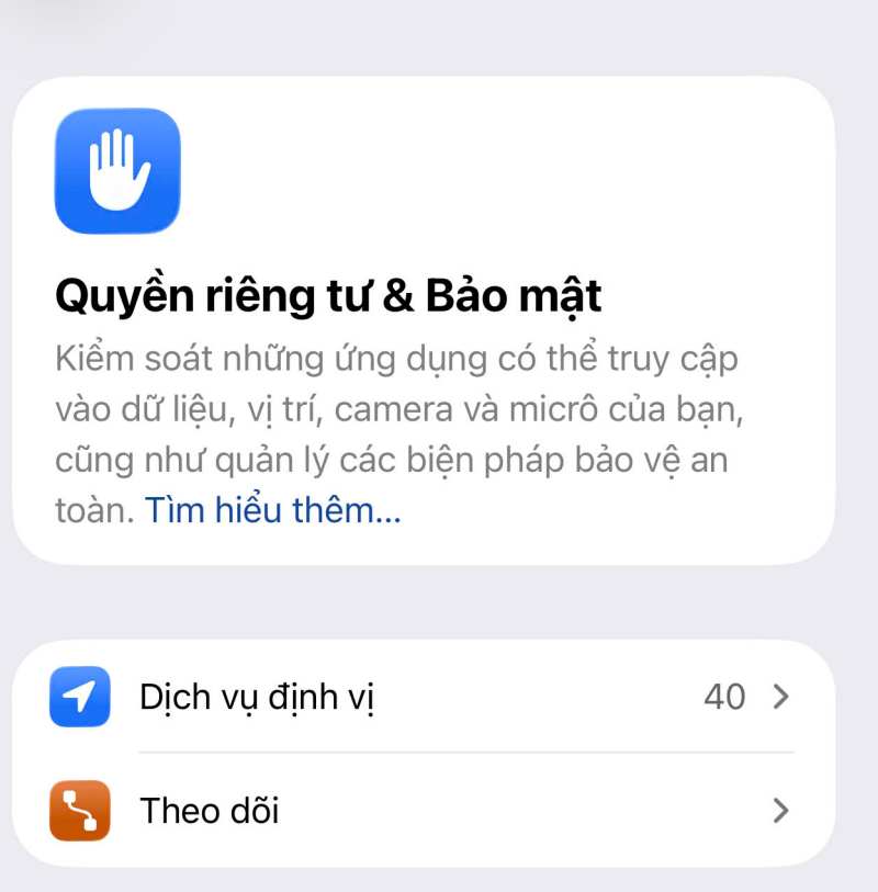 dịch vụ định vị