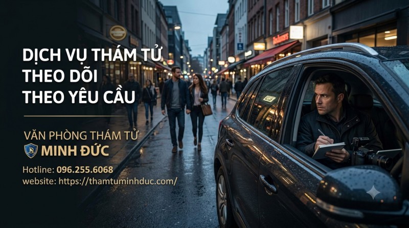 dịch vụ thám tử theo dõi theo yêu cầu