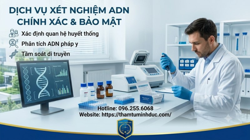 xét nghiệm adn bao nhiêu tiền