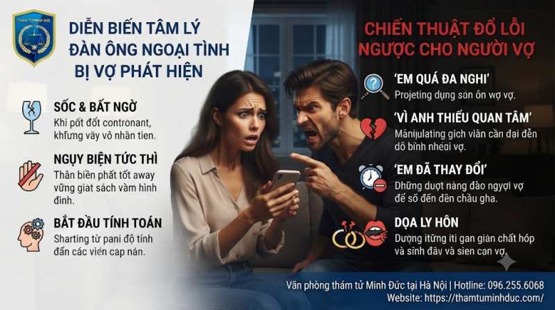 đổ lỗi ngược cho người vợ