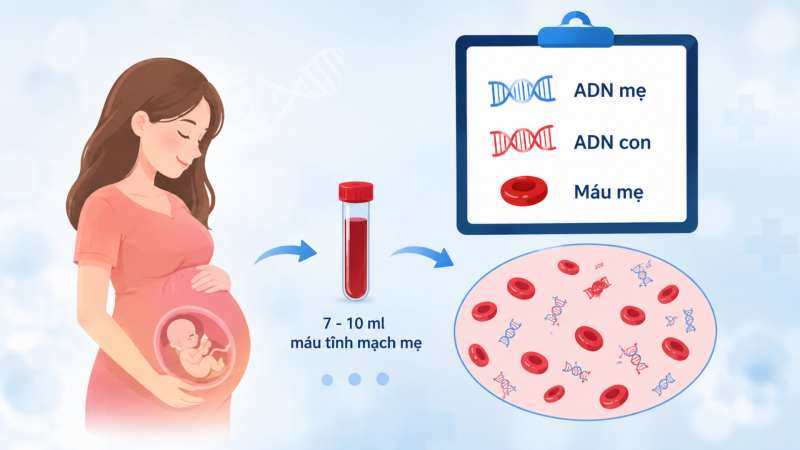 Cách xác định quan hệ huyết thống 7 giám định ADN không xâm lấn