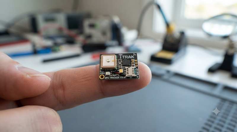 gps tracking chip