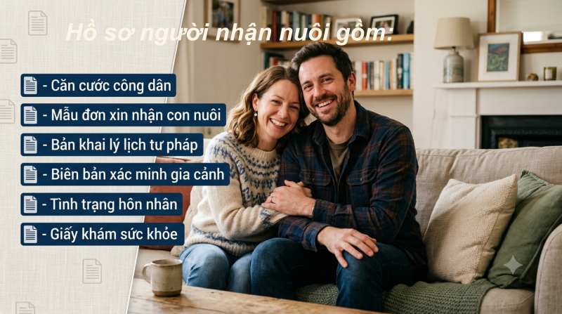 Thủ Tục Nhận Con Nuôi 2 hồ sơ người nhận nuôi con nuôi cần chuẩn bị