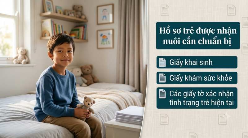 Thủ Tục Nhận Con Nuôi 3 Hồ sơ trẻ cần nhận nuôi chuẩn bị