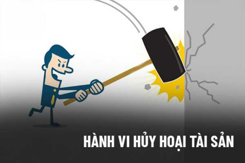 hành vi phá hoại tài sản công ty
