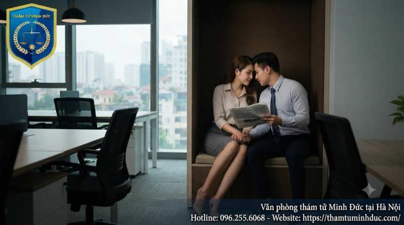 khoảng lặng nghỉ trưa tại các văn phòng