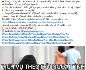 Lấy số điện thoại trên bài đăng facebook