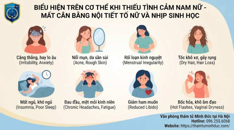 Những dấu Hiệu Phụ Nữ Thiếu Hơi Đàn Ông Biểu Hiện Và Giải Thích 4 mất cân bằng nội tiết tố nữ