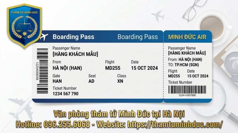 Theo dõi chuyến bay trực tuyến 4 mẫu vé máy bay