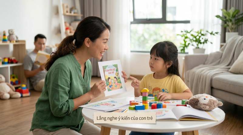 Thủ Tục Nhận Con Nuôi 5 mẹ và bé