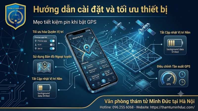mẹo tiết kiệm pin khi tải GPS