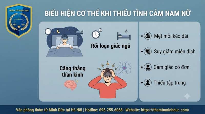 Những dấu Hiệu Phụ Nữ Thiếu Hơi Đàn Ông Biểu Hiện Và Giải Thích 3 rối loạn giấc ngủ và căng thẳng thần kinh