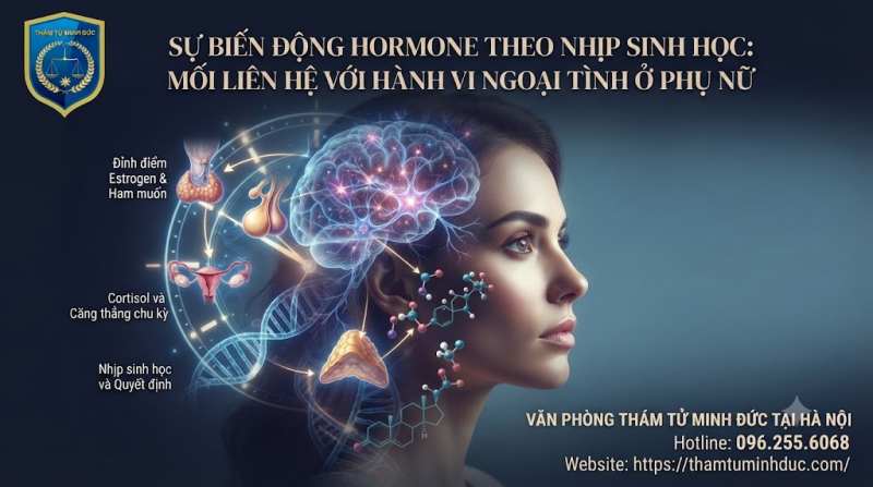 sự biến động hooc môn theo nhịp sinh học